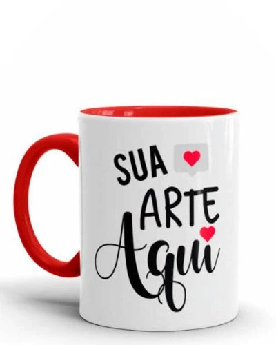 Caneca de porcelana personalizada em Pouso Alegre